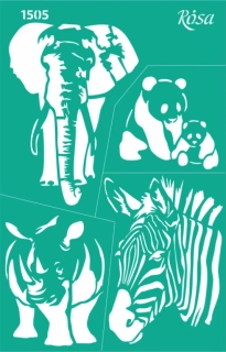 Šablóna opakovateľne samolepiaca 13x20cm – 1505