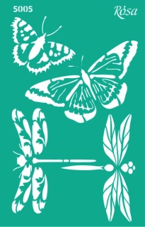 Šablóna opakovateľne samolepiaca 13x20cm – 5005