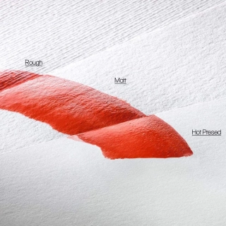 Papier 50 x 65cm na akvarel Britania Hahnemühle - rough, 300g/m2