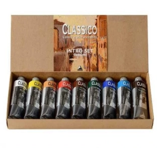 Sada 9x60ml olejových farieb Maimeri