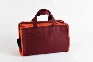 MAIMERI Art Style Bag Burgundy
