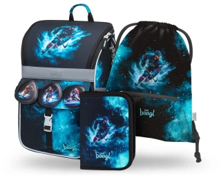 Školská sada batoh, peračník, vrecko - Zippy Hokej