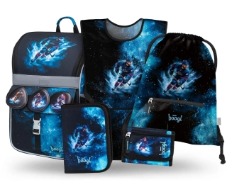 Školská sada batoh, peračník, vrecko, zástera, peňaženka - Zippy Hokej II