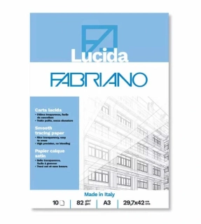 Pauzovací papier Fabriano v bloku A4 82g