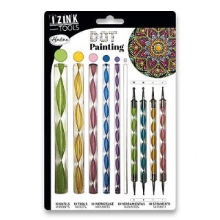 Bodkovacie nástroje - 10 ks