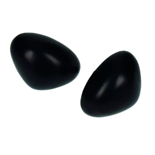 Bezpečnostné nosy, plastové, čierne, 24 mm, 2 ks