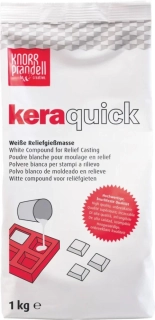 Knorr odlievacia hmota Keraquick 1 kg biela