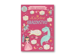 Kúzelné kráľovstvo - omaľovánky, 1400 diamantov na nalepenie