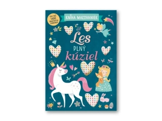 Les plný kúziel - omaľovánky, 1400 diamantov na nalepenie