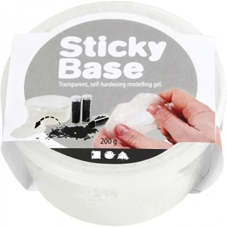 amotvrdnúca transparentná hmota 200g – Sticky base