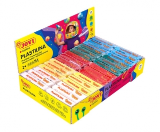 Plastelína JOVI, 5 farieb - 30x50g