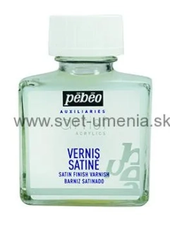 Polomatný ochranný lak na akryl PEBEO, 75ml