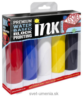 Sada 5x100ml Premium Block Essdee  farieb na tlač