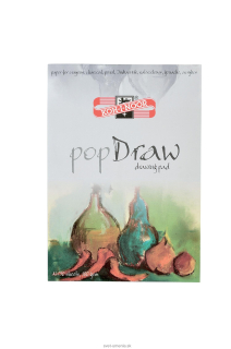 Skicár A4 popDraw na kreslenie a maľovanie KOH-I-NOOR, lepená väzba, 180g/m2, 30 listov
