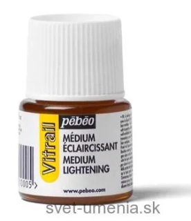 Pébéo Vitrail Medium na zosvetlenie farieb, 45ml