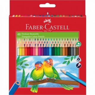 Pastelky ECO Triangular standard set 48 farebné