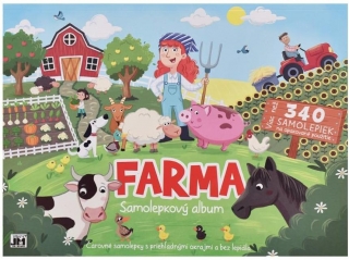 Veľký samolepkový album - Farma