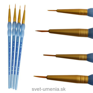 Sada 4 okrúhlych štetcov Crafter´s Choice (B)