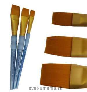 Sada 3 plochých štetcov Crafter´s Choice