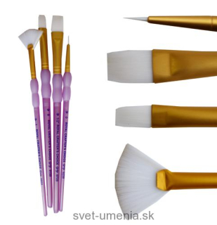 Sada 4 mix štetcov Crafter´s Choice