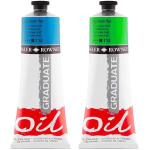 Olejové farby D&R Graduate, 200ml (42 odtieňov)