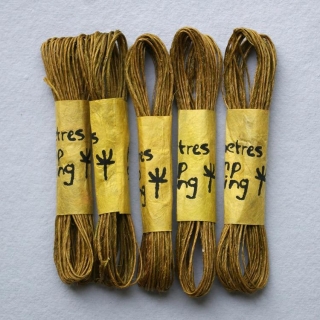 Šnúrka KHADI - olive, 5metrov