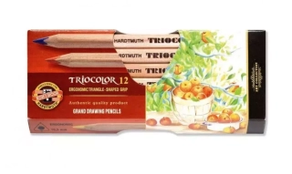 Sada 12 farebných ceruziek 3152 TRIOCOLOR KOH-I-NOOR