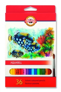 Sada 36 školských akvarelových pasteliek KOH-I-NOOR