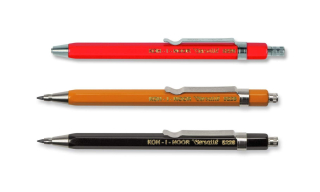Červená mechanická ceruzka 5228 KOH-I-NOOR, priemer tuhy 2mm