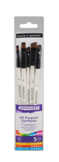 Sada 5 univerzálnych štetcov Graduate Daler-Rowney