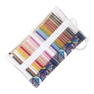 Sada 24 pasteliek POLYCOLOR KOH-I-NOOR v rolovacom peračníku - odtiene na portrét