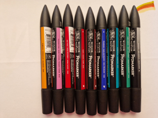 Sada 8+1 promarkerov W&N 