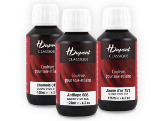 Naparovacie farby na hodváb DUPONT, 125ml (rôzne farby)