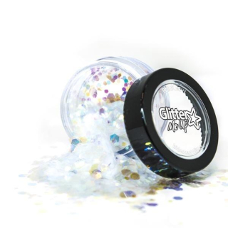 Glitre Fantasy Iridescent Chunky Glitter Pots PaintGlow, 3g (rôzne odtiene)