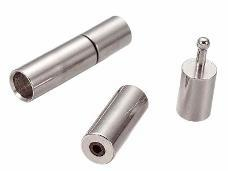 Bižutérne zapínanie bajonet 5 mm - platina