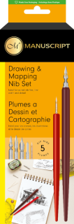 Kaligrafická sada MANUSCRIPT Drawing & Mapping