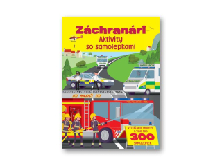 Záchranári Aktivity so samolepkami