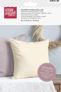 KNORR poťah na vankúš 40x40cm natural