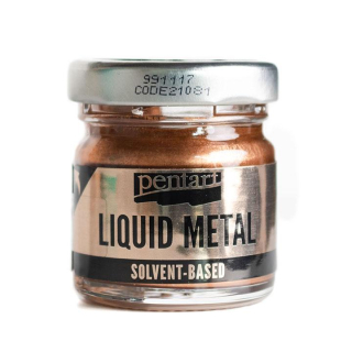 Tekutý kov PENTART - 30 ml - medená