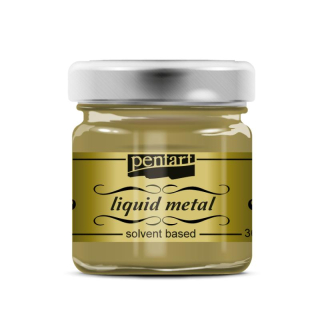 Tekutý kov PENTART - 30 ml - zlatá