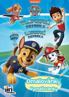 Vymaľovanky A5+ - Labková patrola