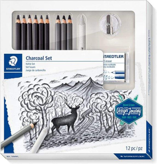Sada Mix uhlíkov Staedtler, 12ks