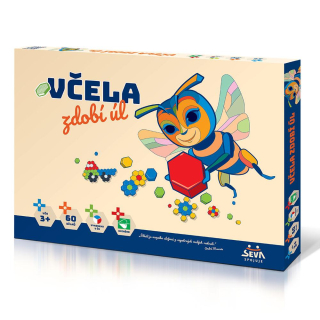 Mozaika Včela zdobí úl´