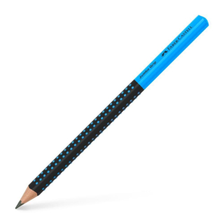 Grafitová ceruzka Grip Jumbo/HB Two Tone čierna/modrá