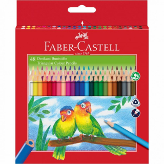 Pastelky ECO Triangular standard set 48 farebné