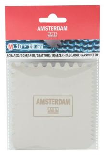 Kovový hrebeň Amsterdam 10x10cm