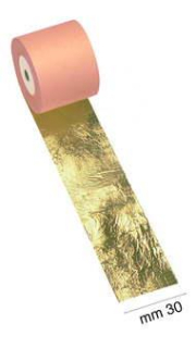 Zlátiaci plátok v rolke, 3cm x 50m
