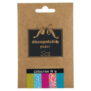 DECOPATCH papiere - Kolekcia č. 6, 5ks