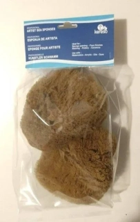 Prírodná morská GRASS špongia Keraso Set 5"-6", 2ks