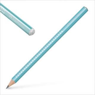 Grafitová ceruzka Jumbo Sparkle/tyrkysová